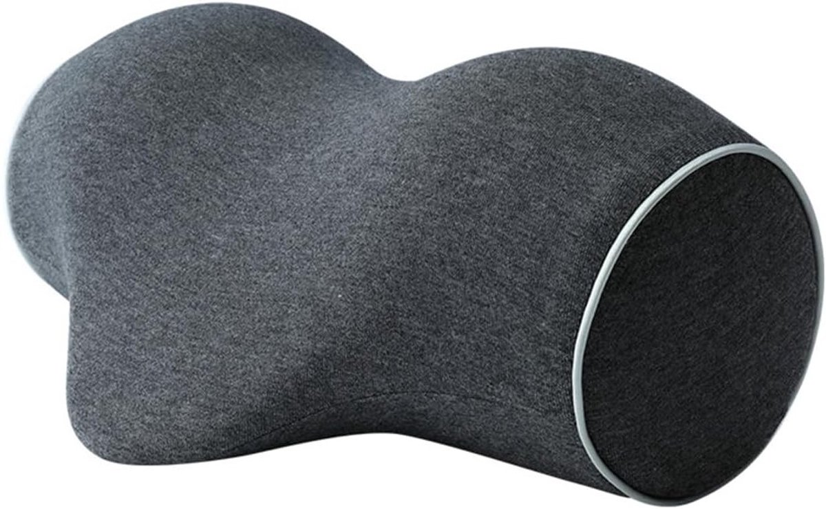Cervicale Hoofdkussen van Geheugenfoam voor Neksteun, Verstelbaar en Draagbaar, 28 x 16 x 9/11 cm, Ergonomisch en Comfortabel