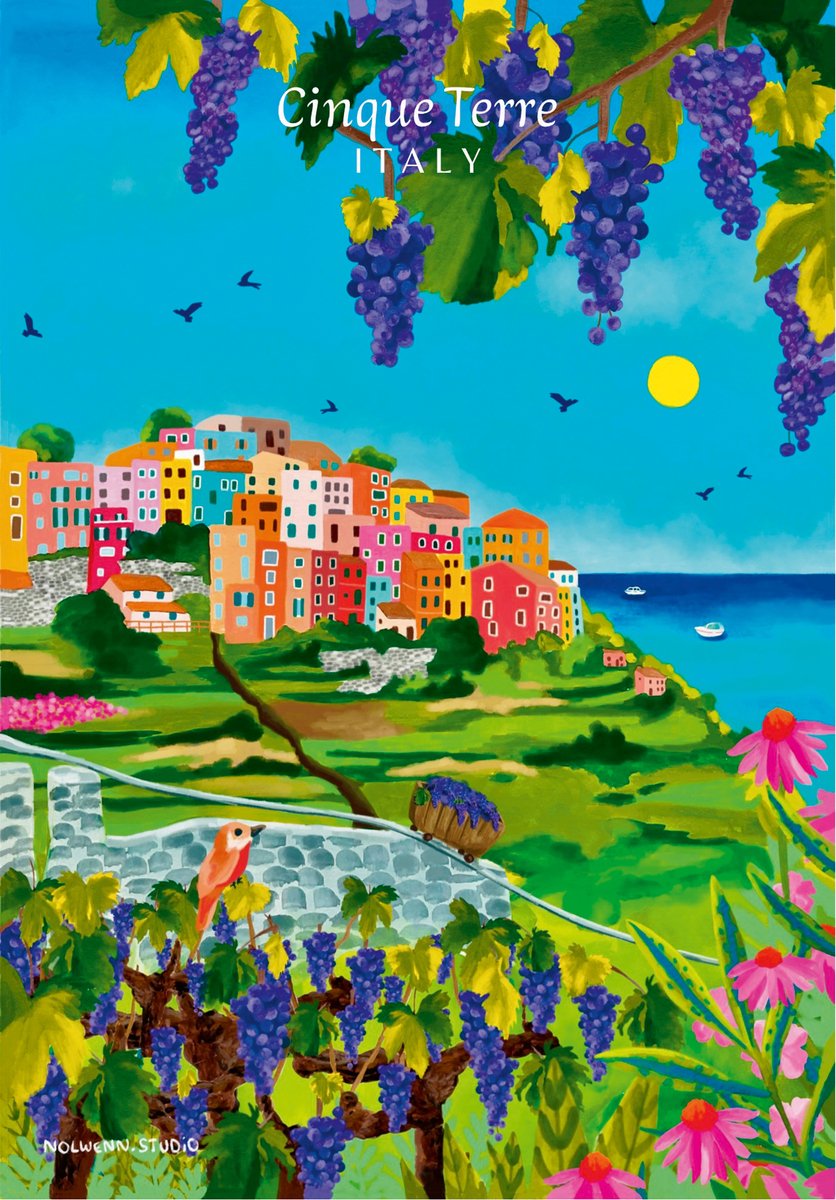 Ravensburger puzzel Cinque Terre Italië - 99 stukjes volwassenen.