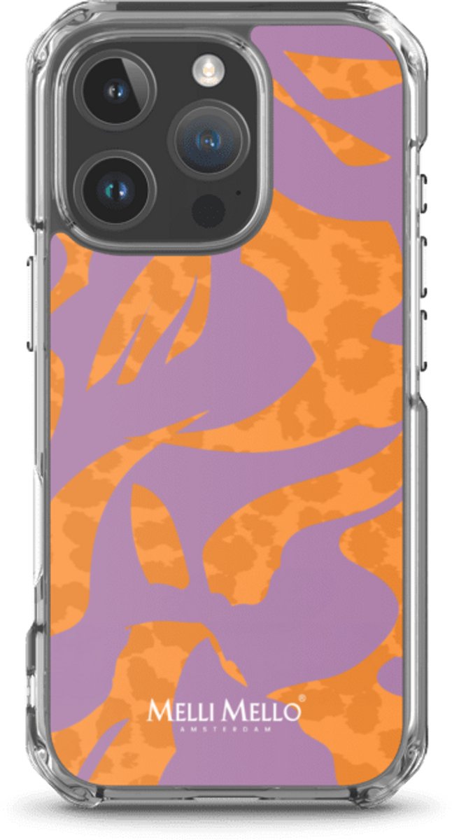 Melli Mello Telefoonhoesje Tangerine Twist (Soft case) - Apple iPhone 16 Pro