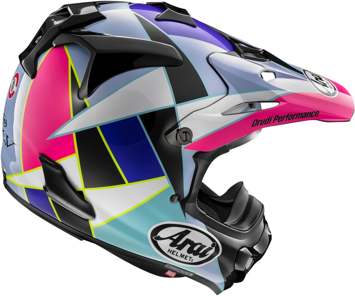 Arai MX-V Evo Peak Motocrosshelm - Maat - – foto 3