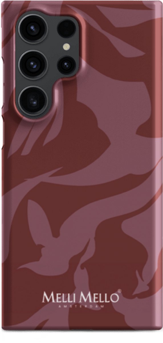 Melli Mello Telefoonhoesje Crimson Wave (Hard Case) - Samsung Galaxy S23 Ultra