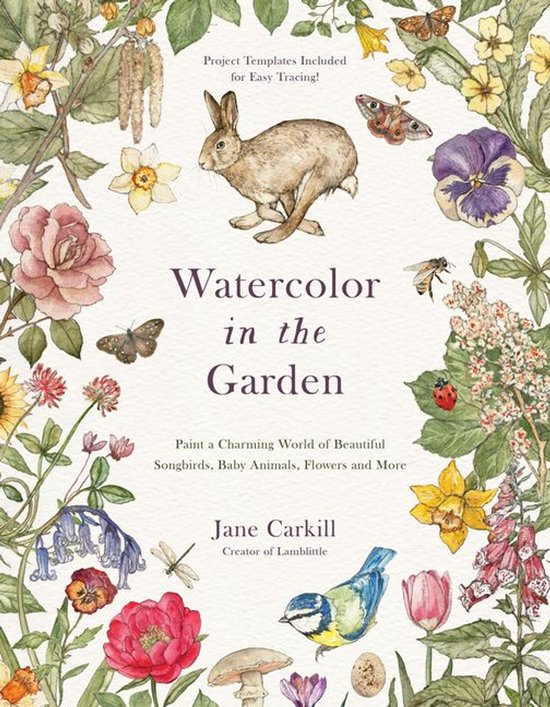 Watercolor in the Garden - cover