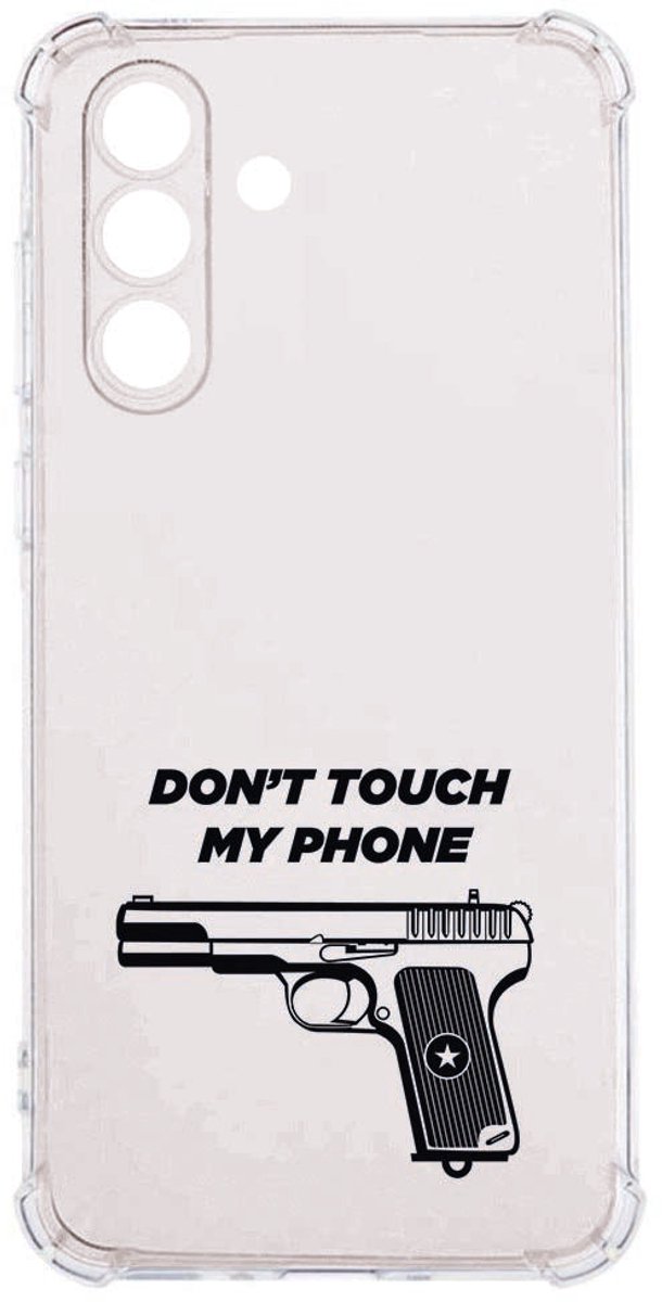 TPU Siliconen Hoesje Samsung Galaxy A57 Pistol DTMP Antishock