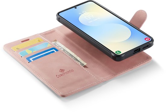 Coque Oppo A54S Pink Pâle - Casemania 2 in 1 Magnetic Book Case