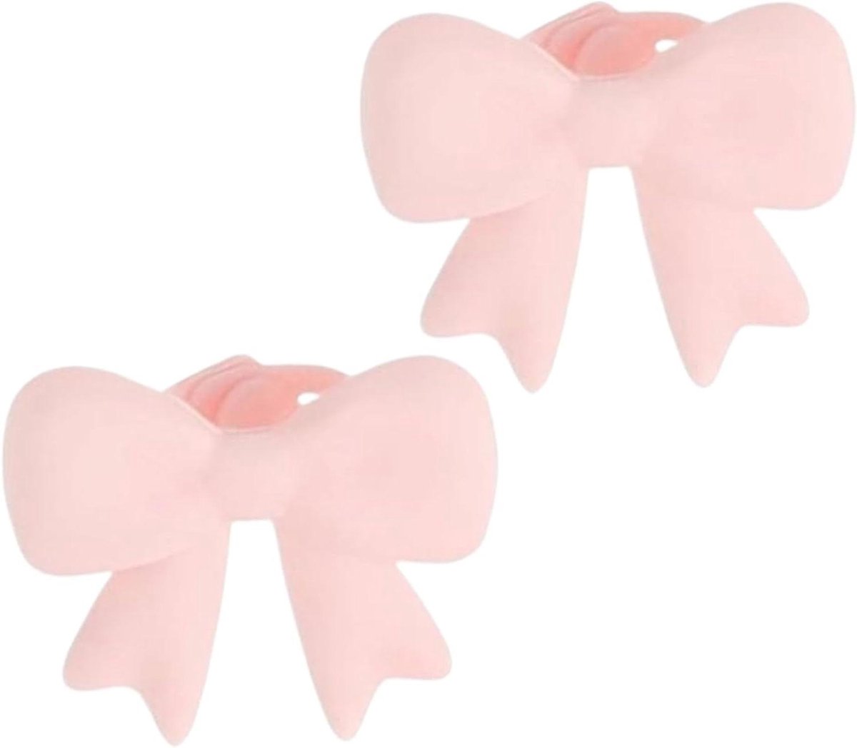 Hoofdtelefoon Decoratie - 3D Houder - Stijlvol Gebruik - Zachte Siliconen - 2 Stuks - Roze