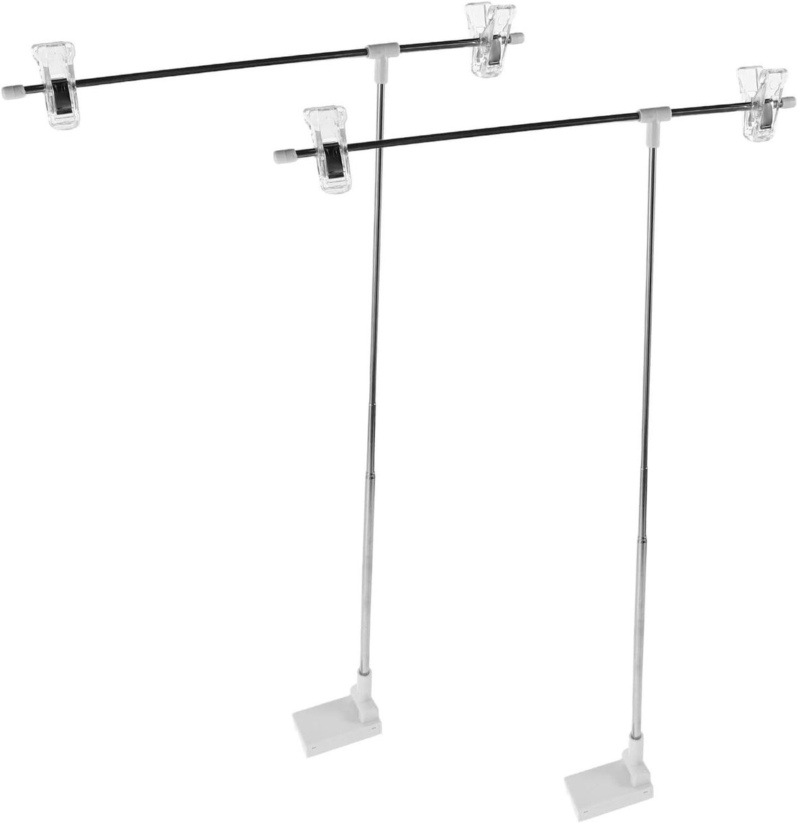 Poster Display Stand - Banner Houder - Presentaties Geven - Magnetische Poster Wissel - 30 cm Hoog - Zilver