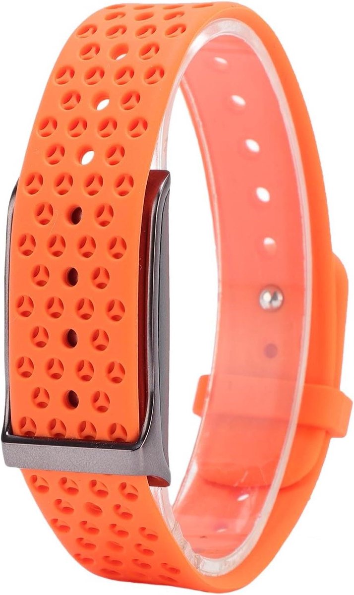 Slimme Armband - Fitness Tracker - Activiteiten Meten - 127 Sportmodi - 10m Waterdicht - Oranje