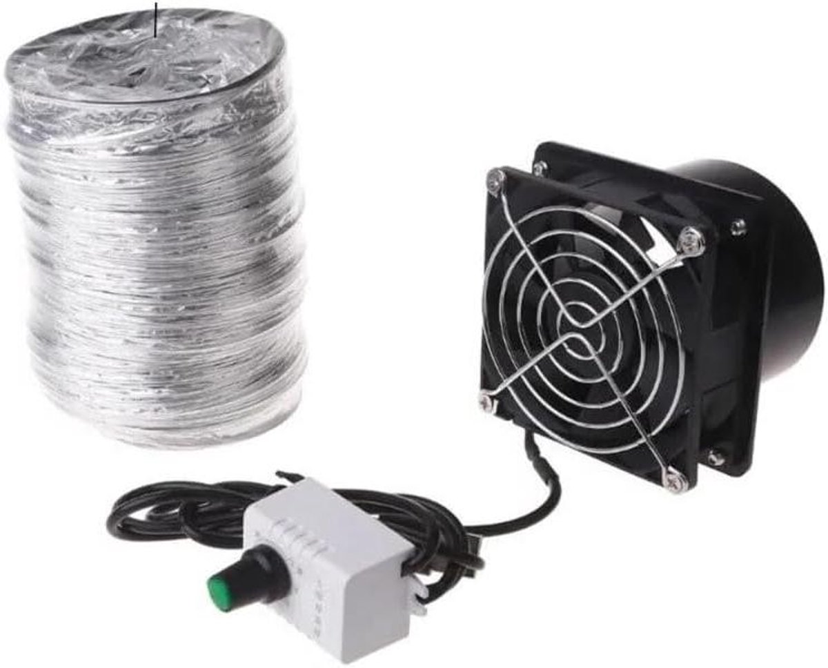 Afzuigventilator, 1 set instelbare snelheid soldeer rookdemper dampafzuiger ventilator bui