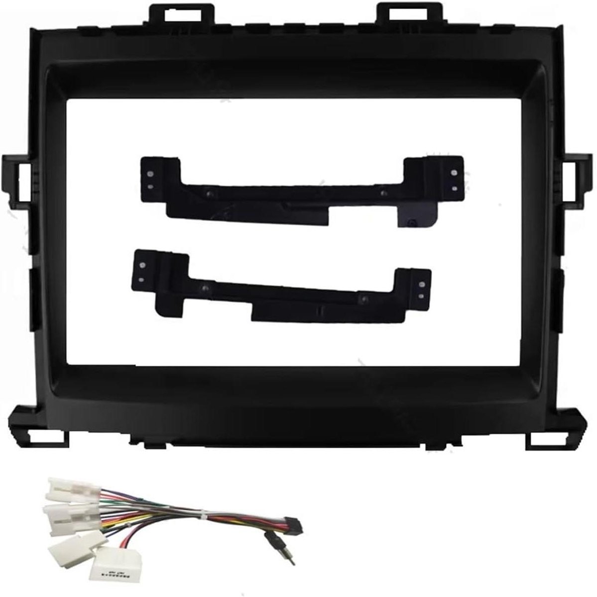 Autoradio Paneel - Dashboard Frame - Auto Audio Installatie - Specifiek Ontwerp - 9 Inch - Zwart