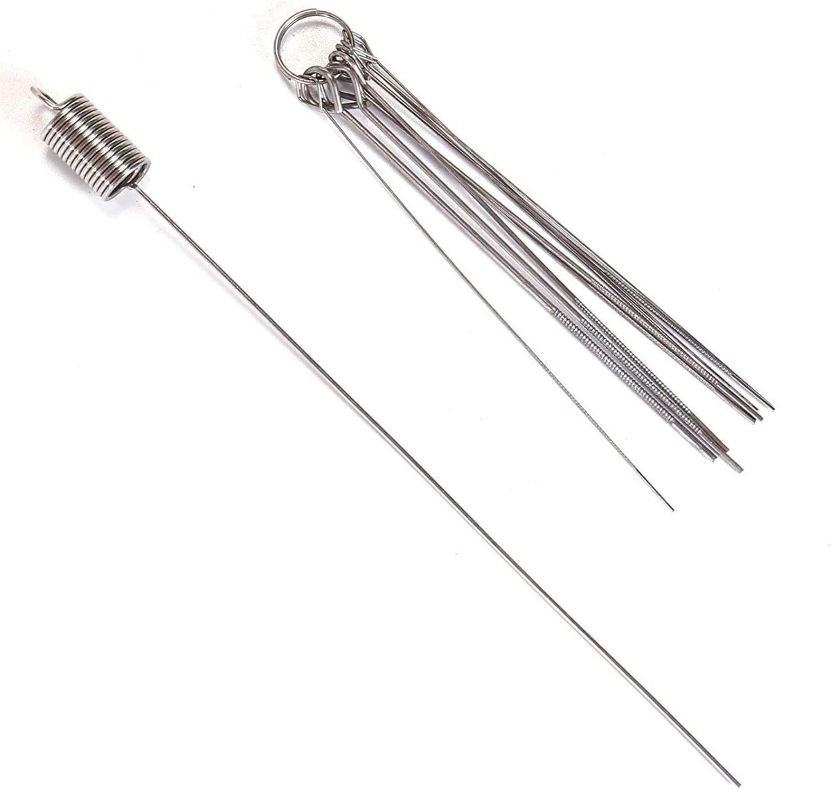 Reinigingsset Desoldeerpistool - Pen Set - Solderen Onderhouden - Roestvrij Staal - 1 Stuks - Zilver