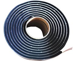 QOKLIYUI Afdichtingskoord voor koplampreparatie, butyl afdichtingstape, snelle installatie, waterdicht, geschikt voor auto's, decoratieve koplampretrofit, raam, deur, voorruit, Zwart, 6 mm