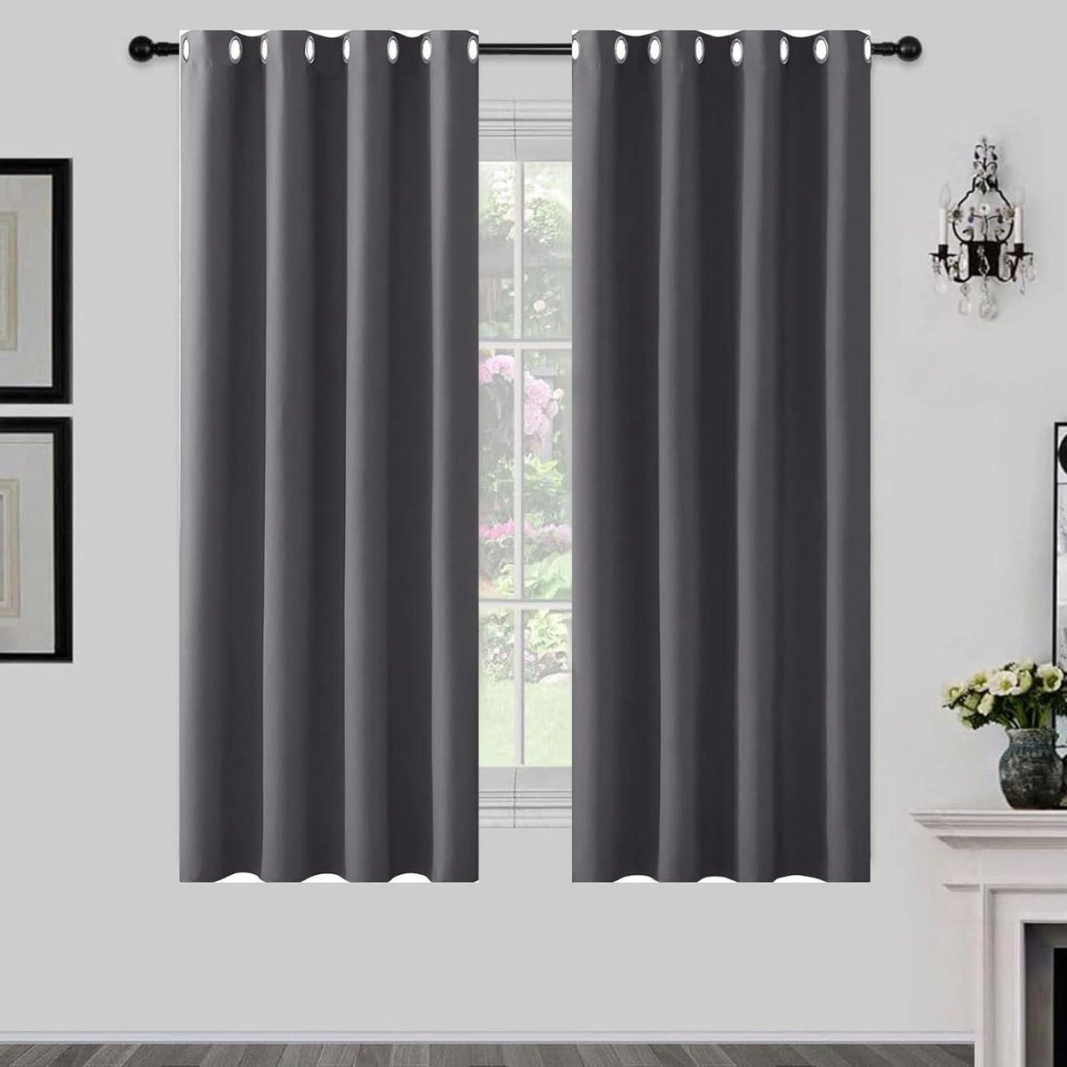 Verduisterende Gordijnen - Isolerende Raambekleding - Slaapkamer Verduisteren - Drievoudig