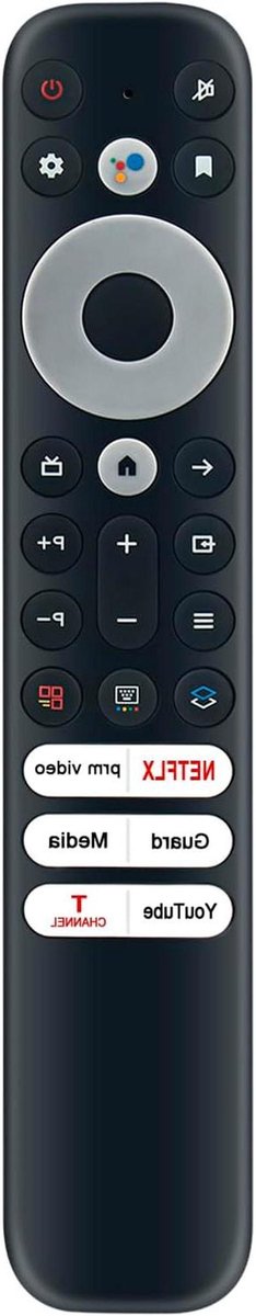 Afstandsbediening - Universele Controller - TV Bediening - Directe Koppeling - 10 Meter Bereik - Zwart
