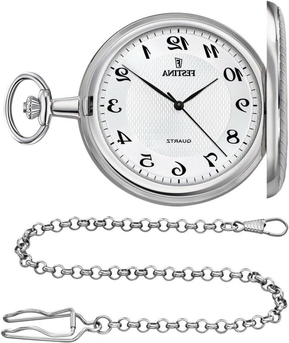 Unisex Horloge - Polshorloge Analoog - Dagelijks Gebruik - Roestvrij Staal - 8.99 x 8 x 3.99 cm - Zilverkleurig