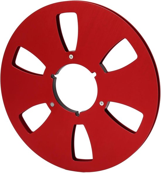 Lege Spoel met 6 Gaten, Laag Geluid 1/4 10.5 Inch RVS Schroeven voor Reel-to-Reel Tape Speler, Ideaal voor Audioreparatie en Geluidsopnames — afbeelding 5