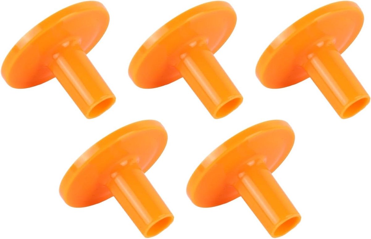 Bekkenhoezen - Cimbaalhoezen - Drummen - Vibratiedempend - 5 stuks - Zwart