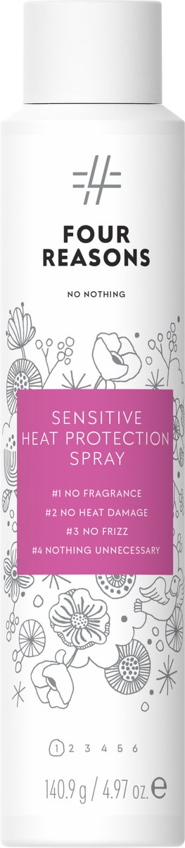 Four Reasons - No Nothing Sensitive Heat Protection Spray - 200 ml