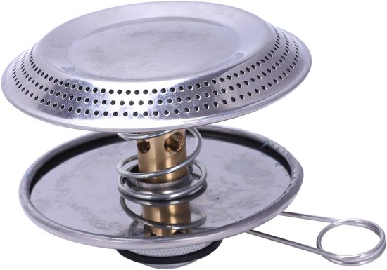 Camping Gasfornuis - Draagbare Kookbrander - Outdoor Koken - Opvouwbaar Lichtgewicht Ontwerp - 3500 Watt - Zilver — afbeelding 5