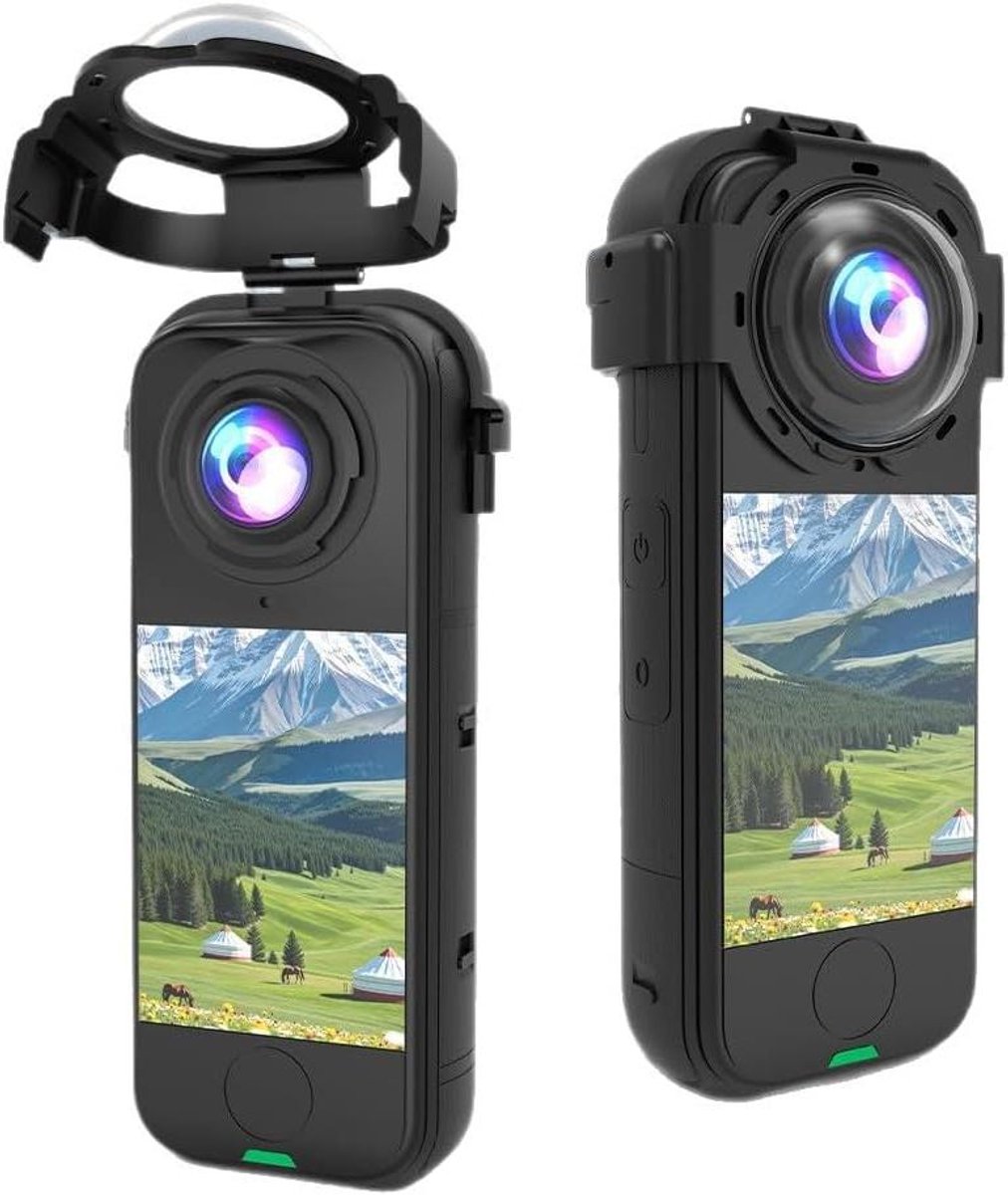 Lensbeschermer - Camera Guard - Camera Beschermen - Ventilatiegaten - Optisch Glas - Transparant