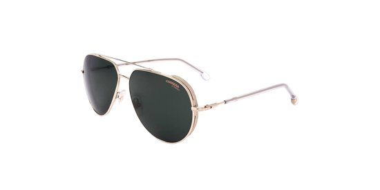 Carrera Eyewear Zonnebril 221/s Unisex Cat. 1 Rvs Piloot Goud van Merkloos — afbeelding 2