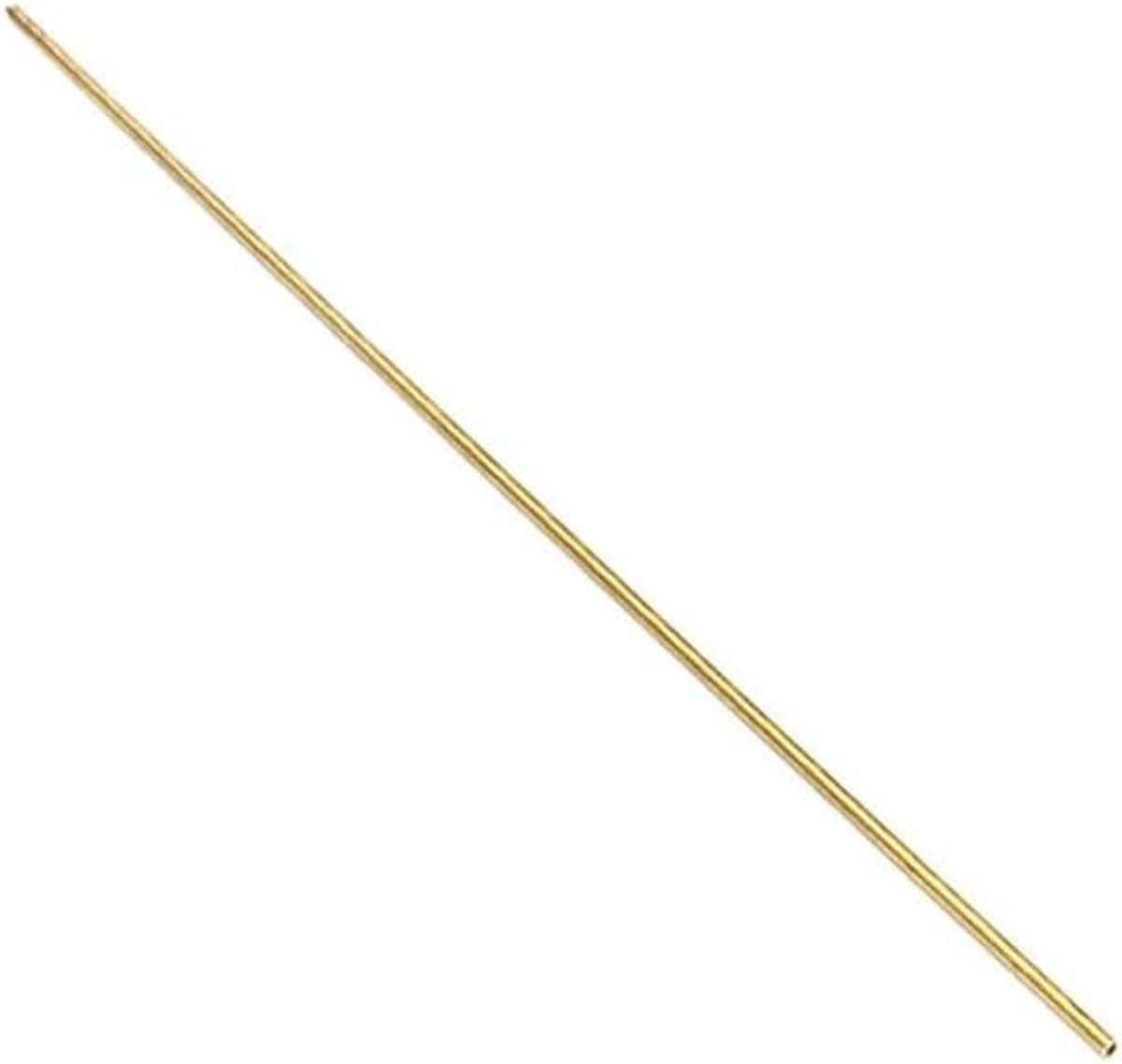 Messing buis - Metaal staaf - Hobby projecten - Naadloze constructie - 300 mm lengte - One Color