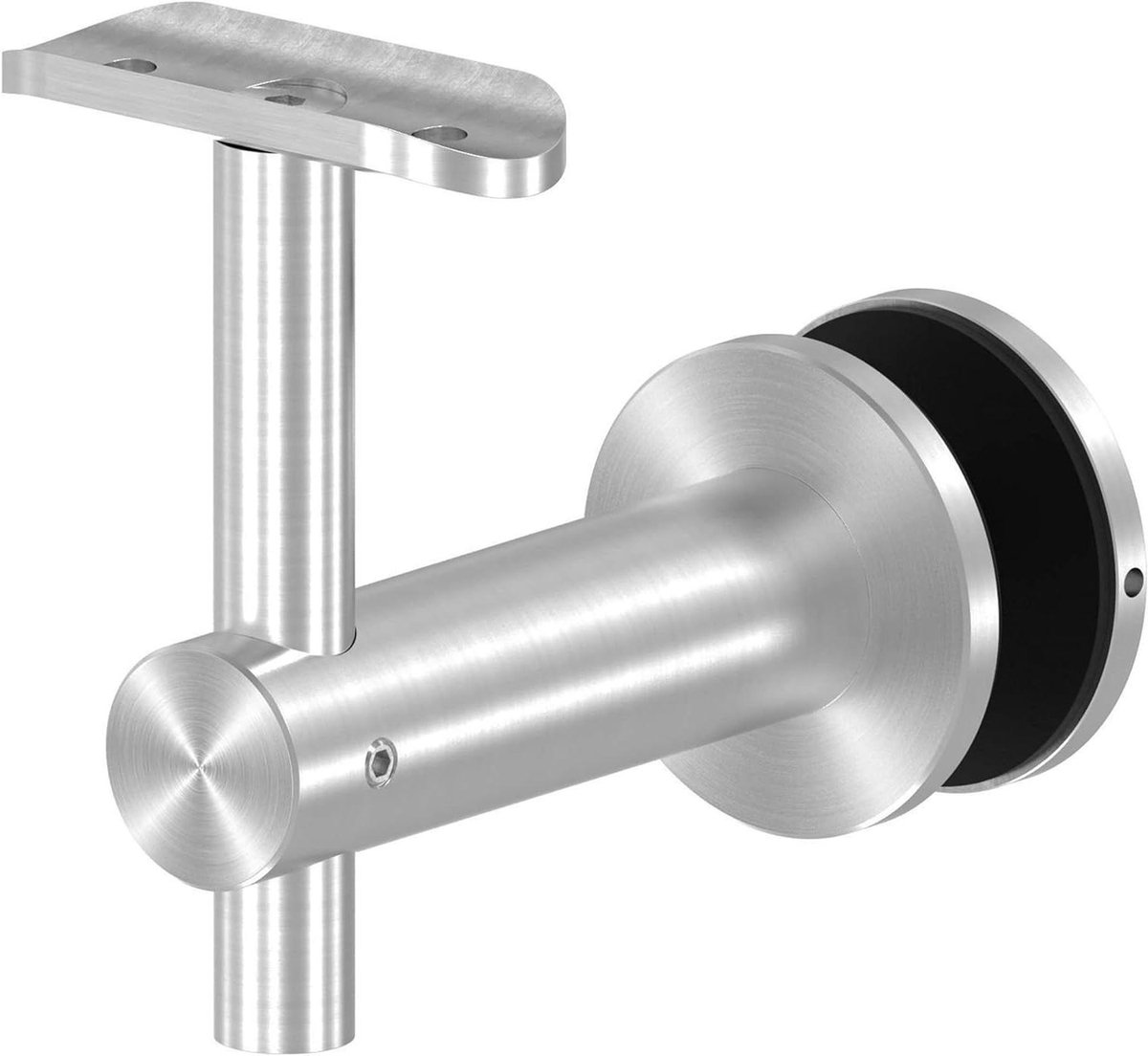 Leuninghouder Glas - RVS Beugel - Trapleuning Montage - Wandmontage - 42.4mm Buis - Zilver