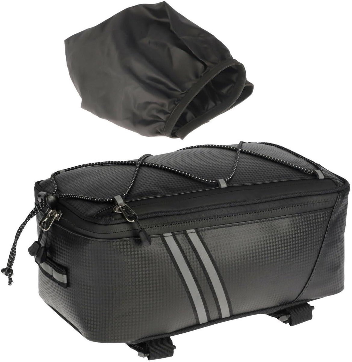 Motorfiets Tas - Bagage Opbergtas - Reizen Op Motor - Waterdicht Ontwerp - 8 Liter Capaciteit - Zwart