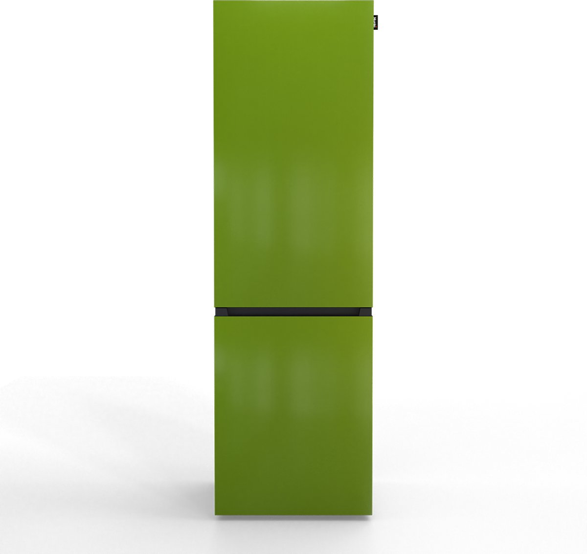 NUNKI LARGECOMBI-AGRA / Combi Bottom Koelkast, E, 198+71l, Gloss Grass Green (ALL sides)