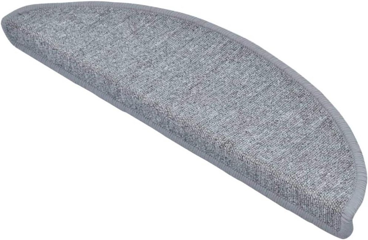 Trapmatten Set - Vloerbedekking Treden - Trap Beschermen - Antislip Geluiddempend - 15 Stu