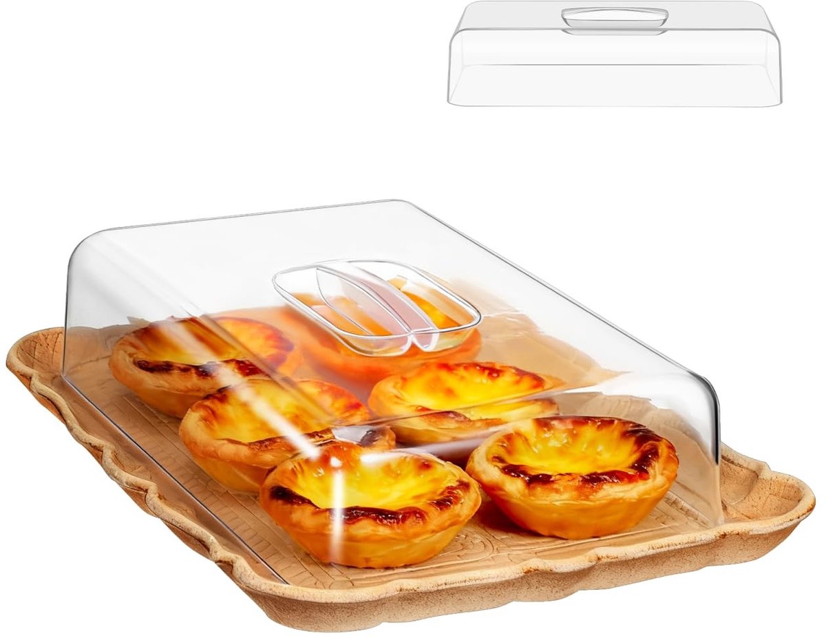 Dailygoods - Transparante Voedselafdekking voor Cake en Desserts