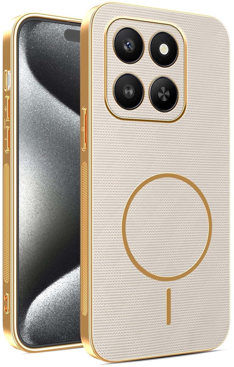 Dailygoods - Magnetische Beschermhoes voor Honor 400 Smart 5G