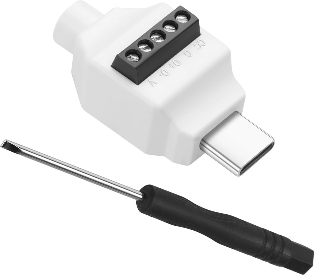 Dailygoods - PD60W USB C 5Pin Soldeervrije Adapter voor Snelle Oplading