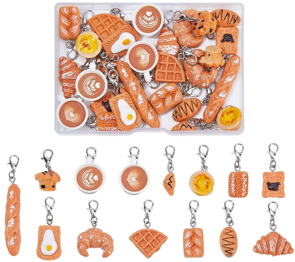 Dailygoods - 27 Stuks Emaille Steekmarkeringen voor Doe-Het-Zelf Projecten