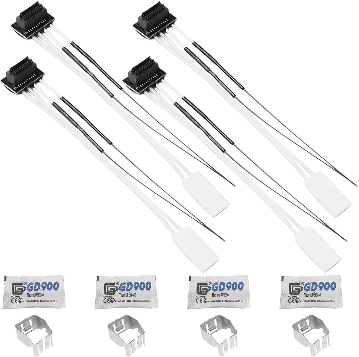 Dailygoods - Innovra - Dailygoods - Set van 4 3D-printeraccessoires voor Bambu Lab P1P/P1S