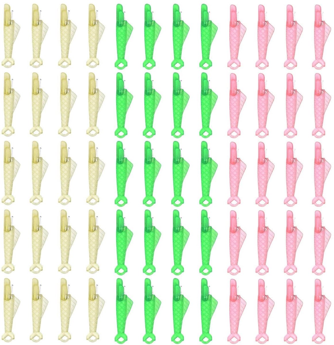 Dailygoods - 60 Stuks Visvormige Naalden voor Creatief Naaien