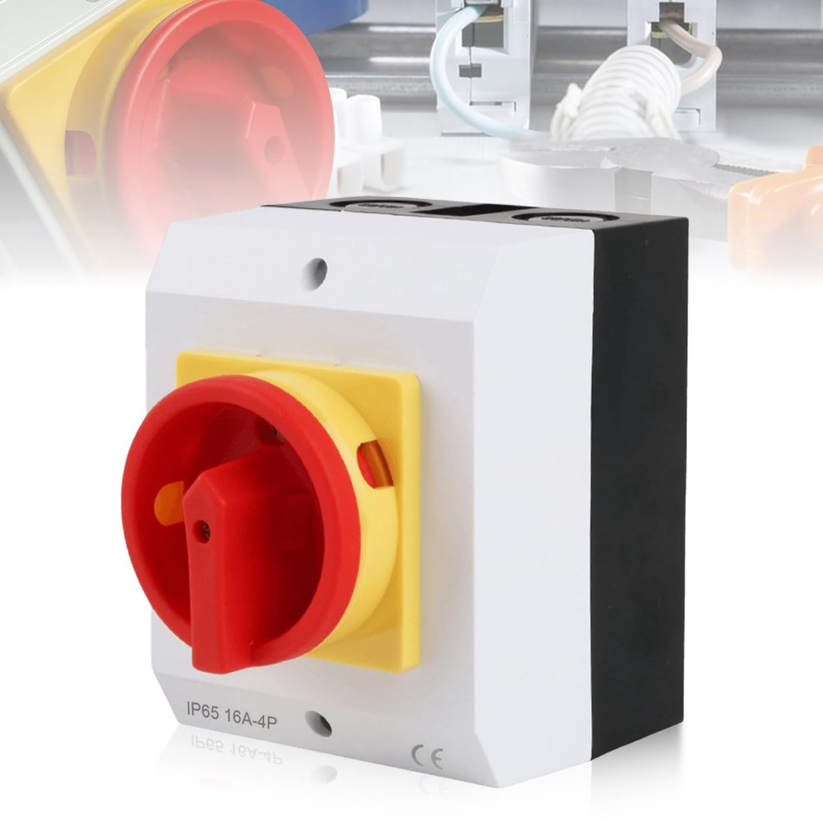 Dailygoods - 3-polige Hoofdschakelaar met IP65 Bescherming