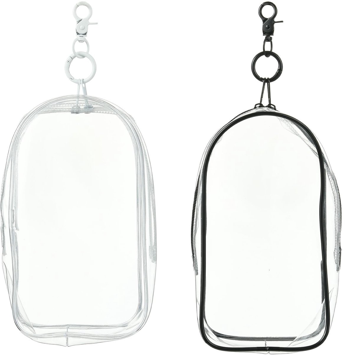 Dailygoods - 2 Stuks Doorzichtige Beschermhoezen voor Verzamelobjecten
