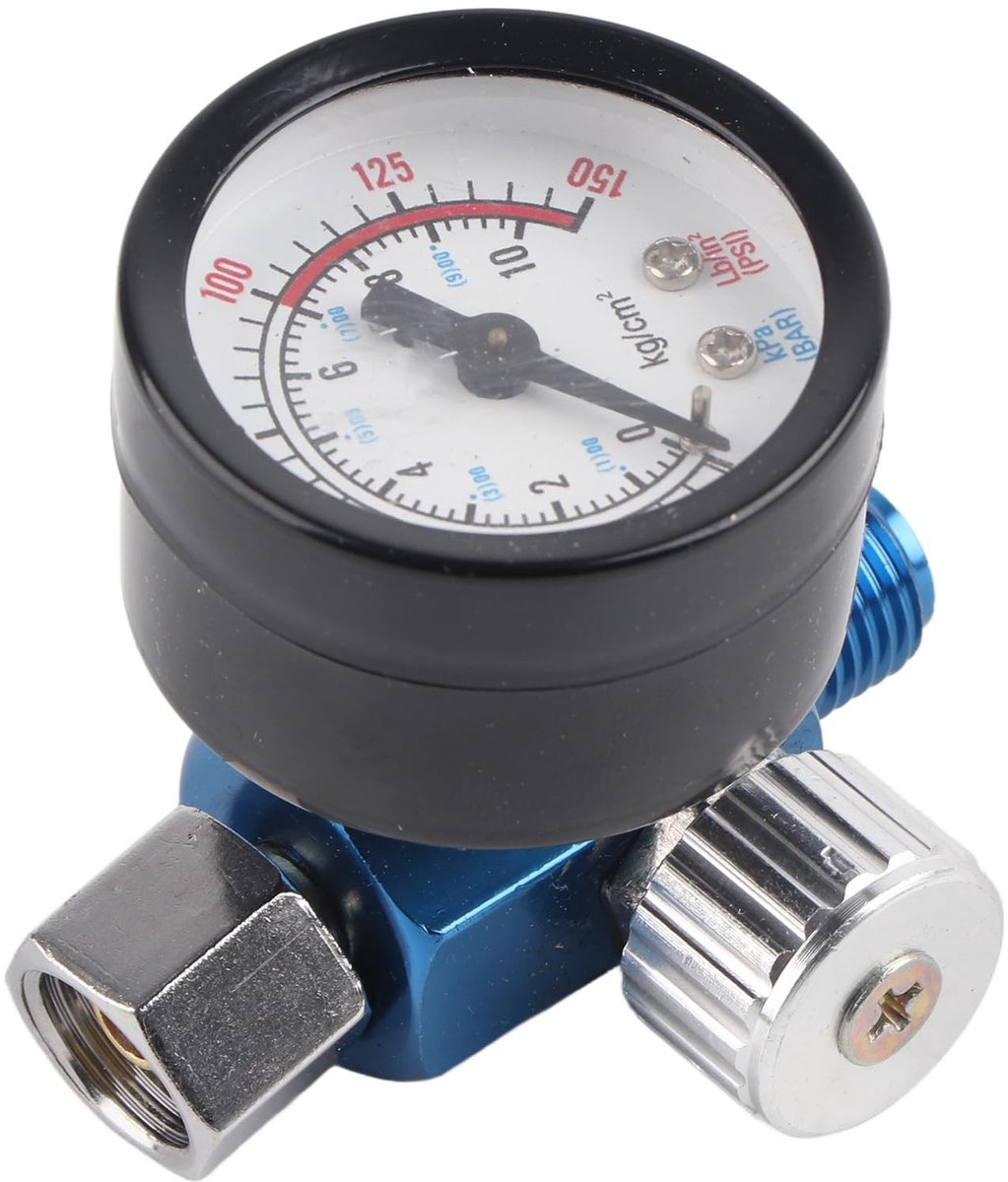 Dailygoods - Luchtdrukregelaar met Manometer voor Spuitpistolen