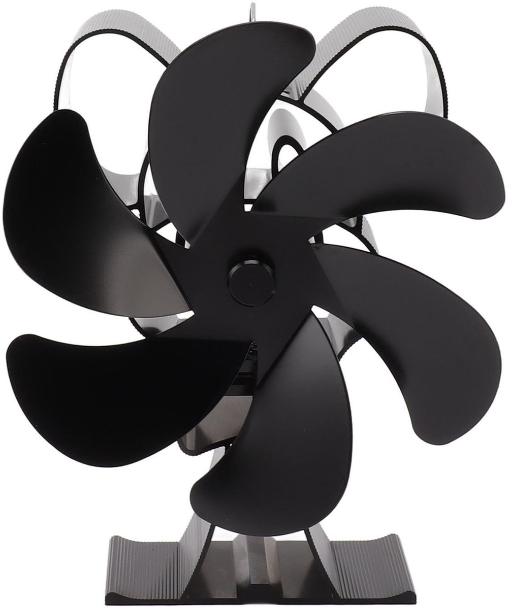 Dailygoods - Duurzame Houten Kachelventilator voor Warmteverdeling