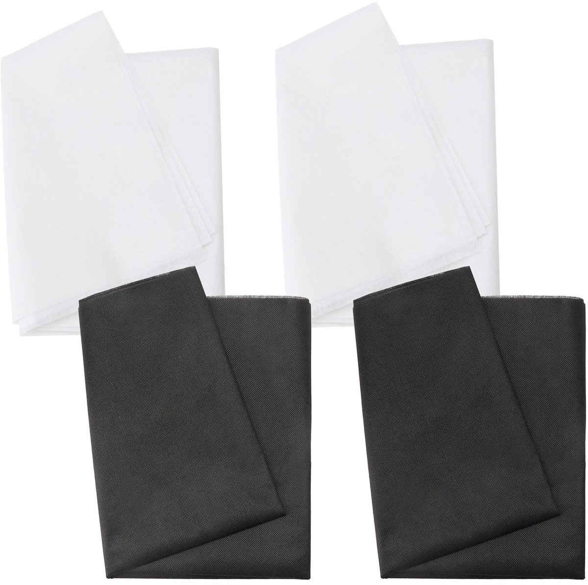 Dailygoods - 4 Meter Strijkvlies 100 x 100 cm voor Naaien en Handwerken