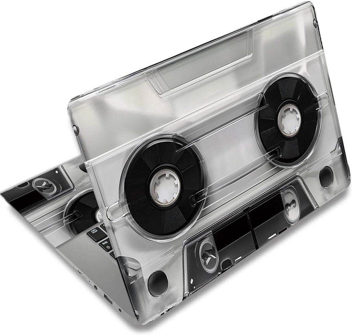 Dailygoods - Cosensi - Dailygoods - Retro Cassette Tape Laptop Skin Sticker