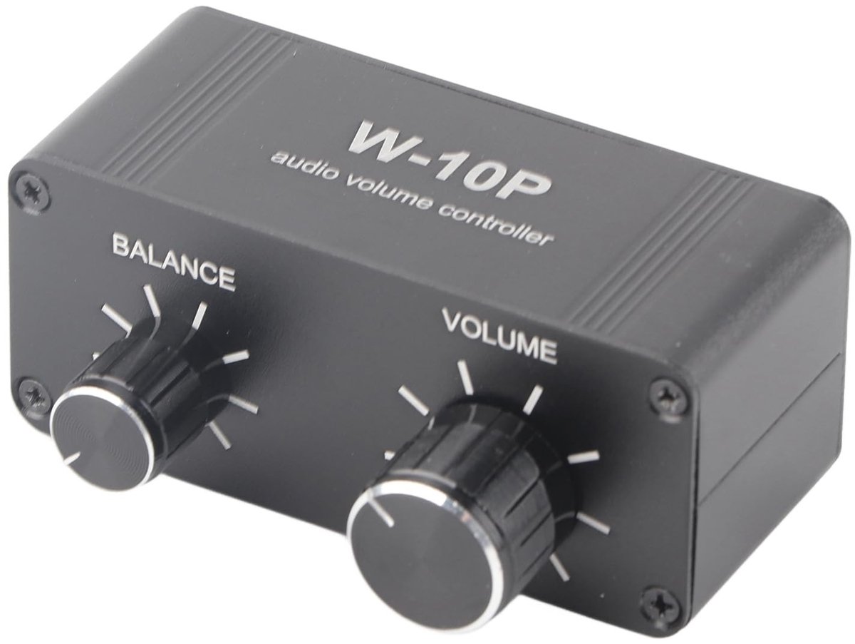 Dailygoods - Mini Passieve Volume Controller met Aluminium Behuizing