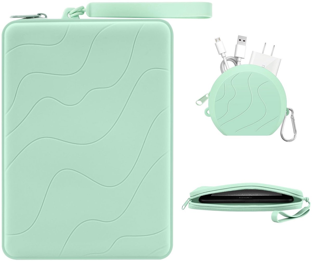 Dailygoods - Silicone Clutch Sleeve voor 6-7 Inch E-Readers en Tablets