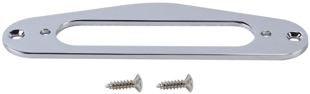 Dailygoods - Metalen Afdekkap voor Telecaster Nek Pickup in Zilver