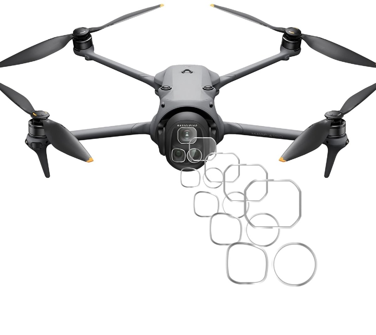 Dailygoods - Cosensi - Dailygoods - 4-Pack Cameralensbeschermer voor DJI Mavic 4 Pro