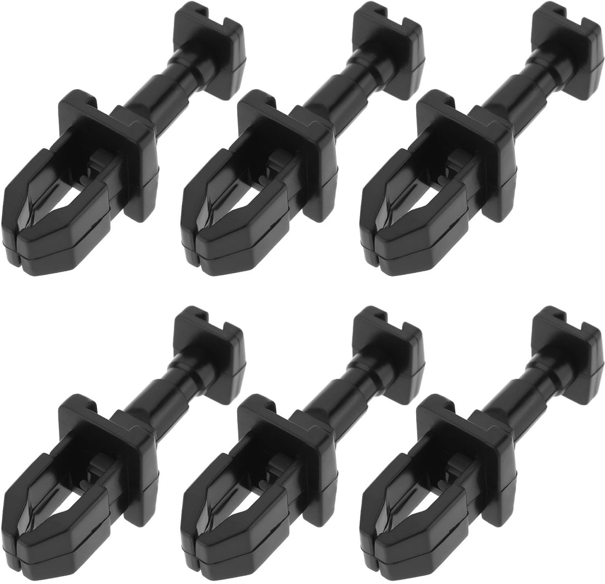 Dailygoods - Set van 6 Vent Klink Clips voor RV Koelkastventilatie