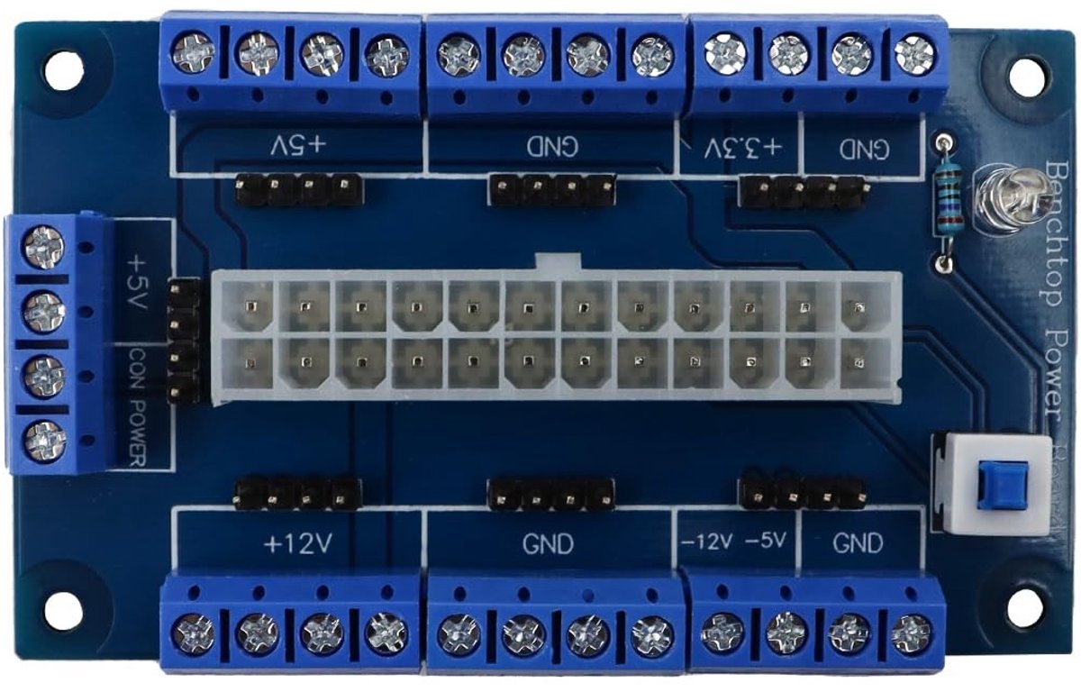 Dailygoods - ATX Breakout Board Module voor PC Voeding