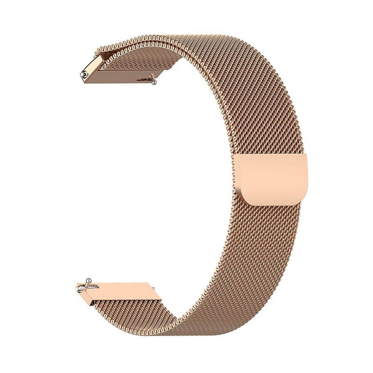 Dailygoods - Dailygoody - Horlogeband vervanging - Roestvrijstalen horlogeband - Geschikt voor Huawei Watch GT 3 46 mm - Verstelbaar van 130-220 mm - Duurzaam en s