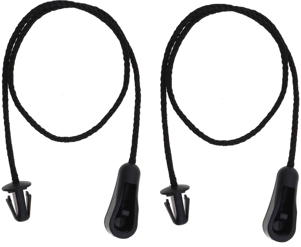 Dailygoods - 2 Stuks Opbergtas Bevestiging Strings voor Ford C-MAX, Zwart