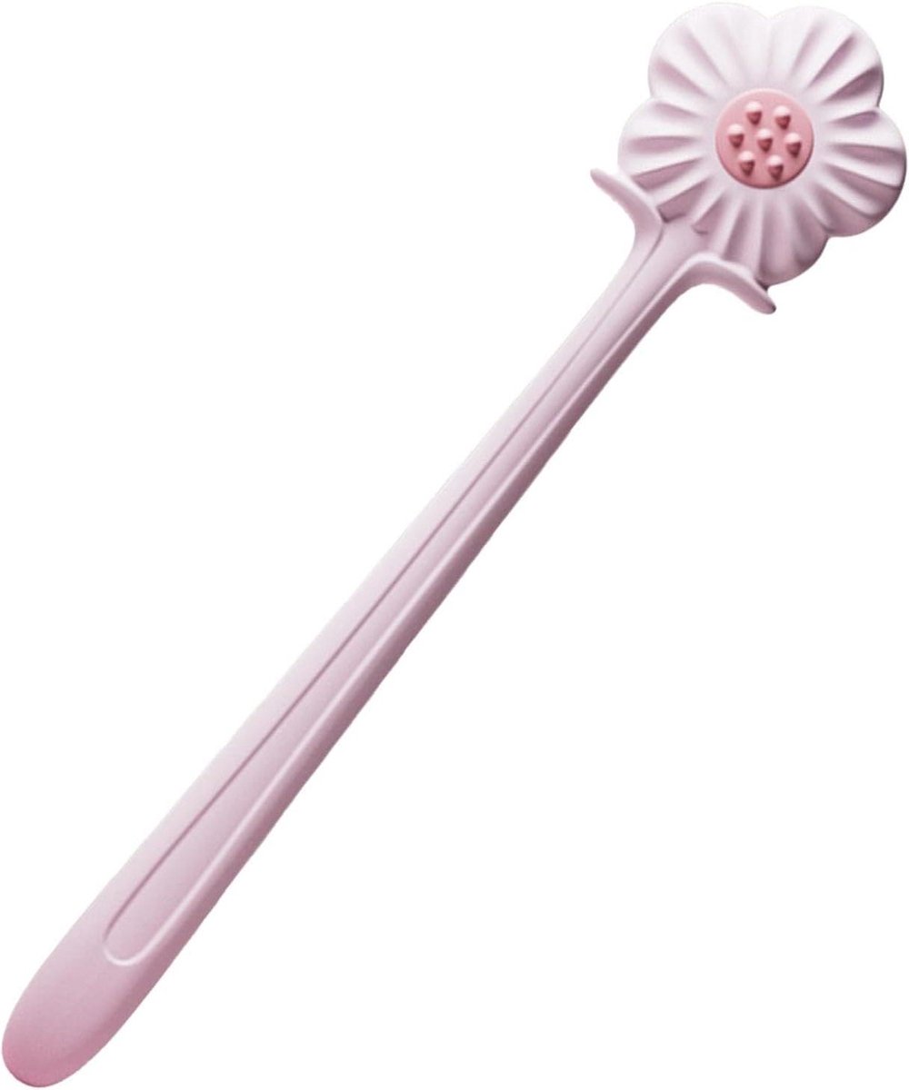 Massage Hamer - Meridian Klop - Spierherstel Bevorderen - Dubbelzijdig Ontwerp - 35 cm - Roze